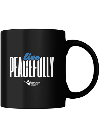 Live Peacefully Mug