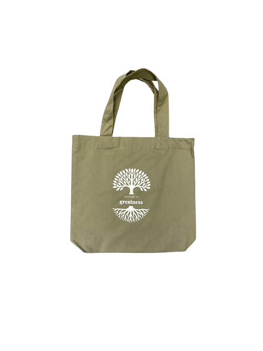 Rooted in Greatness Tote Bag