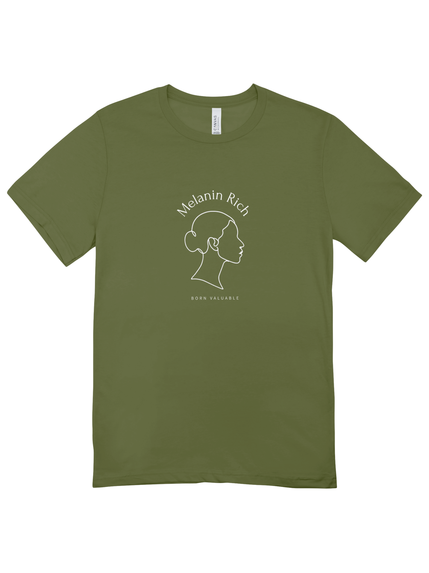 Melanin Rich, Born Valuable T- Shirt