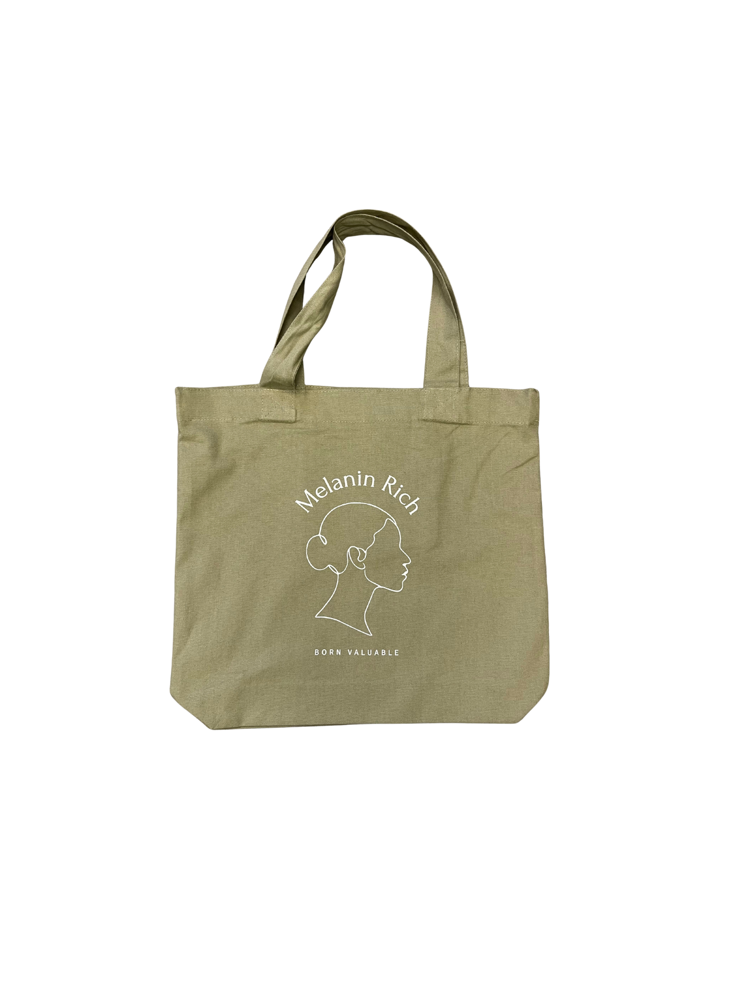 Melanin Rich, Born Valuable Tote Bag